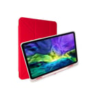 İpad 2022 10.9 (10.Nesil) Kılıf Kalemlikli Mars Tablet Kılıfı - Kırmızı