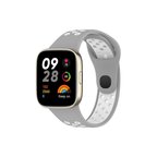 Redmi Watch 3 Spor Delikli Kordon - Gri-Beyaz