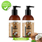 Rekze Masaj Yağı 2 Adet Hindistan Cevizi Aromalı Yenilir Erotik 120 ml
