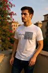 Erkek  Baskılı Yumuşak Pamuklu T-Shirt