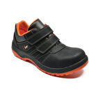 SİYAH-TURUNCU BETA FORCE DERİ ÇİFT CIRT AYAKKABI