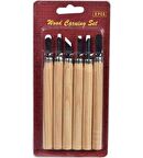 6'lı 6 Lı Ahşap Oyma Seti Ahşap Oyma Bıçağı Ahşap Oyma Sanatı