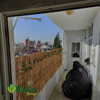 70CM Yükseklik X 150CM Genişlik Bambu Kamış Hasır Çit Dekoratif Bahçe Balkon ve Duvar Çiti .