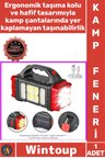 #Fener Taşınabilir Şarjlı Outdoor Aydınlatma COB 70 LED Güneş Enerjili 4 Modlu Şık Solar Kamp Feneri