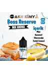 Boss Reserve Cuttwood Mix Aroma Muz Karamel Cheescake Gıda Aroması 10 Ml