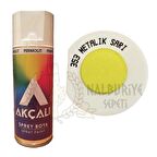 Akçalı Akrilik Sprey Boya METALİK SARI (Simli) 400 ml - 353