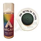 Akçalı Akrilik Sprey Boya METALİK PETROL MAVİ (Simli) 400 ml - 356