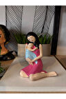Dekoratif anne bebek biblo polyester