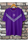 Erkek NY Baskılı T-Shirt