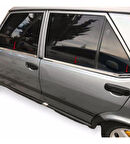 Fiat Tofaş Uyumlu Doğan Krom Cam Çıtası 4 parça 