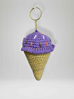 Amigurumi Külah Anahtarlık 10-11 cm Sevimli El Örgüsü Hediyelik Anahtar ve Çanta Aksesuarı (kod:104)
