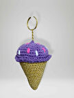 Amigurumi Külah Anahtarlık 10-11 cm Sevimli El Örgüsü Hediyelik Anahtar ve Çanta Aksesuarı (kod:105)
