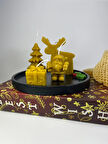 Doğal Balmumu Mum Yılbaşı Konseptli Hediye Kutusu - Apicraft (Xmas Gift Box)