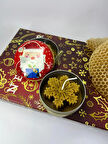 Doğal Balmumu Mum Yılbaşı Konseptli Hediye Kutusu - Apicraft (Xmas Tiny Gift Box)