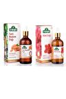 2 Li Set Tatlı Badem Yağı 100 ml - Hint Yağı 100 ml