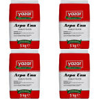 Yazar Taş Değirmende Öğütülmüş Arpa Unu 5 Kg X 4 Paket