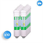 Su Arıtma Cihazı Premium Inline Aşama 2 Ön Karbon Filtre 10 Adet
