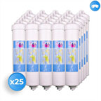 Su Arıtma Cihazı Premium Inline Aşama 3 Sediment Filtre 25 Adet