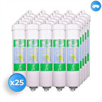 Su Arıtma Cihazı Premium Inline Aşama 2 Ön Karbon Filtre 25 Adet