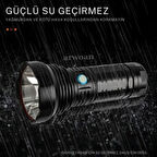 USB Şarj Edilebilir El Feneri – Taşınabilir, Dayanıklı ve Su Geçirmez Kamp Işığı