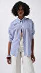 Çizgili Basic Gömlek