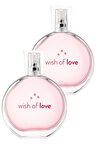 2'li Wish Of Love Kadın Parfüm Edt 50 ml