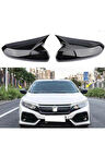 Honda Civic 16- Fc5 Araca Özel Batman Yarasa Ayna Kapağı Pianoblack