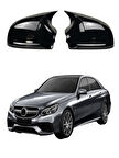 MERCEDES E SERİSİ W212  Araca Özel Batman Yarasa Ayna Kapağı Pianoblack