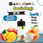 Amazin Mango Dıy Kit Mango Şeftali Gıda Aroması %20 Oranda Aroma İçerir (Hazır Değildir )