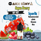 Aquaberry Dıy Kit Yabanmersini Çilek Karpuz Buz Gıda Aroması %20 Oranda Aroma İçerir (Hazır Değildir )