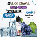Asap Grape Yoğun Dıy Kit Siyah Üzüm Buz Gıda Aroması %25 Oranda Aroma İçerir (Hazır Değildir )