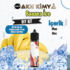 Banana Ice Dıy Kit Muz Buz Gıda Aroması %20 Oranda Aroma İçerir (Hazır Değildir )