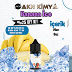 Banana Ice Yoğun Dıy Kit Muz Buz Gıda Aroması %25 Oranda Aroma İçerir (Hazır Değildir )