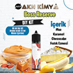 Boss Reserve Cutwood Dıy Kit Muz Karamel Kek Gıda Aroması %20 Oranda Aroma İçerir (Hazır Değildir )