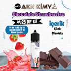 Chocolate Strawberries Yoğun Dıy Kit Çilek Çikolata Gıda Aroması %25 Oranda Aroma İçerir (Hazır Değildir )