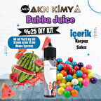 Bubba Juice Yoğun Dıy Kit Karpuz Sakız Gıda Aroması %25 Oranda Aroma İçerir (Hazır Değildir )