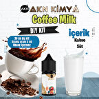 Coffee Milk Dıy Kit Kahve Süt Gıda Aroması %20 Oranda Aroma İçerir (Hazır Değildir )
