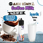 Coffee Milk Yoğun Dıy Kit Kahve Süt Gıda Aroması %25 Oranda Aroma İçerir (Hazır Değildir )