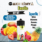 Exotic Dıy Kit Çilek Ahududu Ananas Gıda Aroması %20 Oranda Aroma İçerir (Hazır Değildir )