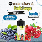 Fruit Loops Dıy Kit Yabanmersini Nar Gıda Aroması %20 Oranda Aroma İçerir (Hazır Değildir )