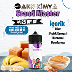 Grand Master Five Pawns Yoğun Dıy Kit Muz Fıstık Ezmesi Karamel Gıda Aroması %25 Oranda Aroma İçerir (Hazır Değildir )