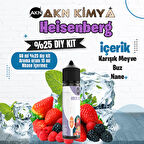 Heisenberg Yoğun Dıy Kit Karışık Meyve Buz Nane Gıda Aroması %25 Oranda Aroma İçerir (Hazır Değildir )