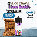 I Love Cookie Yoğun Dıy Kit Bisküvi Çikolata Gıda Aroması %25 Oranda Aroma İçerir (Hazır Değildir )
