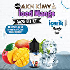 Iced Mango Yoğun Dıy Kit Mango Buz Gıda Aroması %25 Oranda Aroma İçerir (Hazır Değildir )