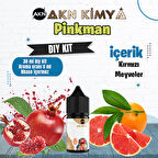 Pinkman Dıy Kit Kırmızı Meyveler Gıda Aroması %20 Oranda Aroma İçerir (Hazır Değildir )