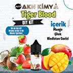 Tiger Blood Dıy Kit Mango Çilek Hindistan Cevizi Gıda Aroması %20 Oranda Aroma İçerir (Hazır Değildir )