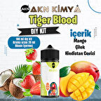 Tiger Blood Dıy Kit Mango Çilek Hindistan Cevizi Gıda Aroması %20 Oranda Aroma İçerir (Hazır Değildir )