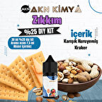 Zıkkım Yoğun Dıy Kit Karışık Kuruyemiş Kraker Gıda Aroması %25 Oranda Aroma İçerir (Hazır Değildir )