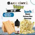 Trigger Dıy Kit Bisküvi Patlamış Mısır Gıda Aroması %20 Oranda Aroma İçerir (Hazır Değildir )