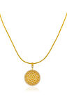 14 Ayar Altın Madalyon Kolye 2